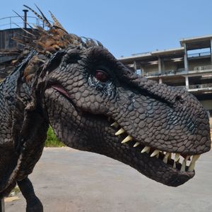 Disfraz <span class=keywords><strong>de</strong></span> Dinosaurio Raptor Realista con Patas Visibles para Atracciones <span class=keywords><strong>de</strong></span> Entretenimiento al Aire Libre en Venta - Product Image 2
