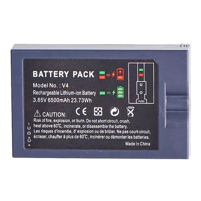 OEM Factory 6500mAh for Ring V4 Battery Video Doorbell 2/3/4 Replacement Quick Release Battery Pack
