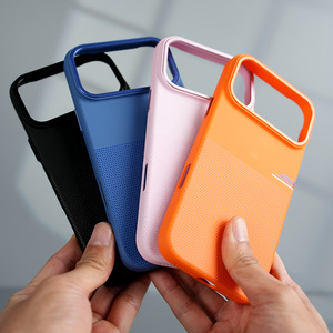 Étui de protection antichoc en PC au design exclusif B411 pour iPhone 12 13 14 15 16 17 Pro Max, coque de téléphone magnétique antidérapante - Product Image 6