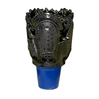 Foret de forage API 8 1/2" IADC537 pour puits d'eau, pétrole et gaz, foret triconique pour roche