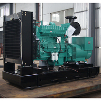 Generador de 300KVA, generador diésel de potencia, generador silencioso alimentado por motor DCEC, CCEC