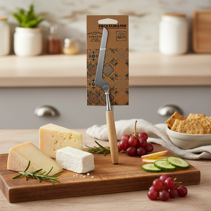 Sibaris Line coltello formaggio con lama in acciaio inox metallo frutta e verdura affettatrice per casa cucina scatola di 72 - Product Image 3