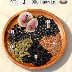 Tisane Santé pour Réduire les Hormones Masculines et Nourrir les Hormones Féminines : Graines de Lin, Figues, Baies de Goji Noires, Mûres - Sachets de Thé - Product Image 3