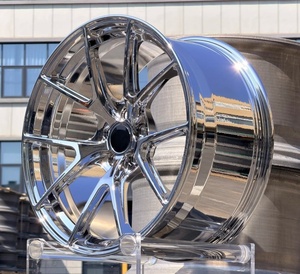 Cerchi SHIN Forged Triple Chrome VS5RS 5x114.3/5x120 per <span class=keywords><strong>BMW</strong></span> X3 F25 G01 X5 E70 F15 G05 X6 E71 F16 <span class=keywords><strong>X7</strong></span> G07 X3M X4M X5M - Product Image 5