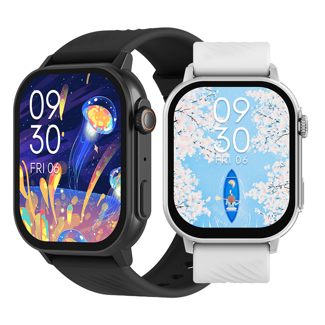 Vanssa Factory New Design 2.04 Inch AMOLED Screen Waterproof Relojes Inteligentes Smartwatch ZL94 Fashion Smart Watch