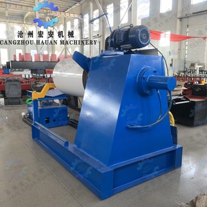 Máquina Desbobinadora de Bobinas de Acero Hidráulica HAUAN de Alta Calidad con Caja de Cambios, Rodamiento y Motor para Uso en Piso, Control PLC Importado, 380V - Product Image 4