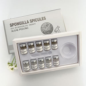 Juego de exfoliación de algas Biomicroneedling Spongilla Spicules Mascarilla exfoliante de algas naturales en polvo Peeling facial biológico/Acné B - Product Image 3
