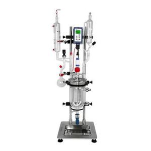 Julabo BTG2000A 2000ml Tabletop Glass <b>Jacketed</b> Reactor Set Laboratory Instruments Made in Germany - Product Image 2