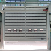 Porte en métal antivol automatique, rapide, robuste, volet roulant, porte de garage rapide, porte en spirale à grande vitesse
