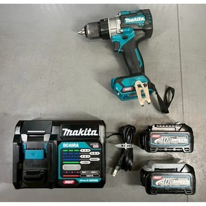 Kit perceuse à percussion sans fil HP001G 36V, moteur sans balais, qualité industrielle, vitesse variable, sans clé, 20 mm, 750 W, chargeur, 2 batteries - Product Image 1