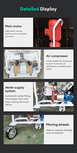 Macchina per Intonacatura in Gesso a Prezzo di Fabbrica Cinese, Macchina per Modellazione in Gesso - Product Image 5