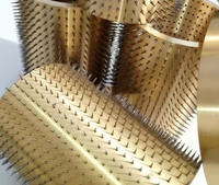 Rouleau de microperforateur rotatif Shine East pour sac de farine anneau d'aiguille d'unité de Micro perforation de feuille de cylindre épinglé non tissé