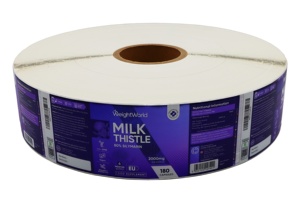 Tùy Chỉnh In Dầu Bằng Chứng Thuốc Thuốc Bao Bì Nhãn Với Vinyl Dính Dán Cho Dược Chai - Product Image 4