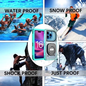 Étui universel étanche IP68 pour <span class=keywords><strong>iPhone</strong></span> 17 16 15 Pro Max Samsung S26 S25 S24 Ultra – Housse de protection pour la natation sous-marine - Product Image 2