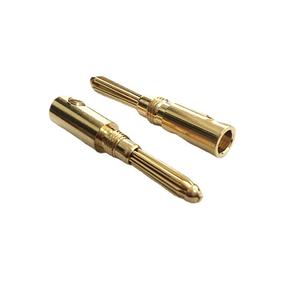 ปลั๊กกล้วยหกขาชุบทองแดง ปลั๊กกล้วยแบบไม่ต้องบัดกรี สายลำโพง หัวปลั๊กไม่ต้องบัดกรี ปลั๊กลำโพง โรงงานผลิต - Product Image 3