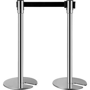 제동 장치를 가진 철회 가능한 벨트 대기열 장벽 군중 통제 벨트 장벽 - Product Image 3