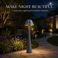 Lampe de jardin anti-UV en forme de fleur à six pétales, protégée contre les chocs électriques, pour restaurant, café, terrasse, espaces extérieurs, lumière d'ambiance