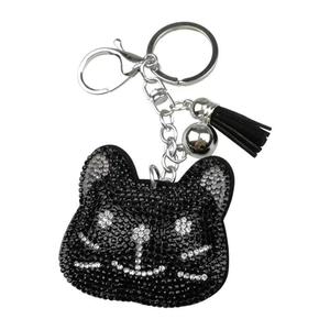 Regali Creativi DANSHUN Ciondolo in Lega di Zinco Elettroplaccato 'Impariamo a Miarre Come i Gatti' Piccolo per Borsa - Product Image 5