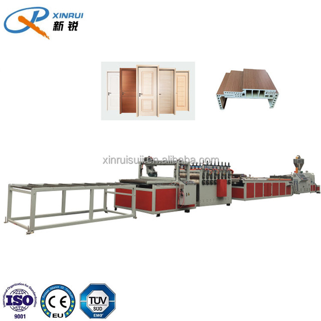 Automatic Multifunctional PVC Wood WPC Door Board Making Machine Manufacturer in China