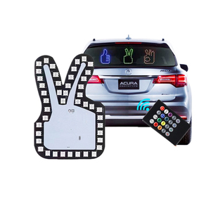 Dispositivo interattivo multifunzione per <span class=keywords><strong>auto</strong></span> con segnale luminoso a gesto del dito, avviso anti-intrusione e anti-tailgating - Product Image 1