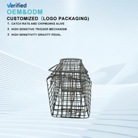 Vente en gros pliable renard crabe rat sanglier animal cage piège intelligent antiparasitaire pour lapin et souris