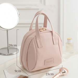 Wholesale Portable Travel PU Toiletry Handbag Zipper <b>Cosmetics</b> Lipsticks Pouch Bag Waterproof Makeup <b>Organizer</b> Pouch Bag - Product Image 6