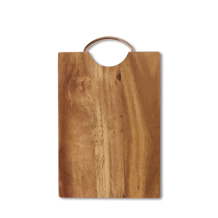 Accessoires de cuisine de marque propre planche à découper entière planche à découper multifonctionnelle en bois d'acacia vente en gros