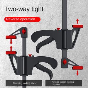 Pince de serrage en acier A3 non réglable pour le travail du bois, support de fixation rapide et robuste, outil spécial en forme de F, vente en gros d'usine - Product Image 4