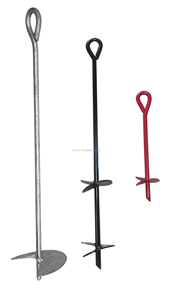 Ancrages au sol à visser pour tentes de camping, abris et balançoires - Product Image 5