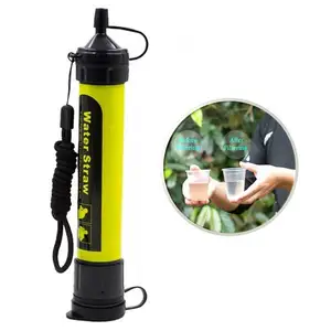 迷你瓶户外徒步旅行高级个人滤水系统便携式过滤器吸管户外滤水器