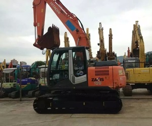 HITACHI-excavadora de orugas usada ZX120, maquinaria de movimiento de tierra, buen estado - Product Image 1