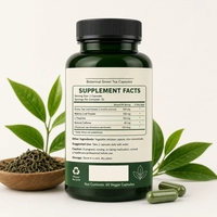 Capsules OEM de qualité supérieure pour la perte de poids et d'extrait de thé vert Brûleur de graisse avec grain de café vert framboise cétone Boost métabolisme énergétique