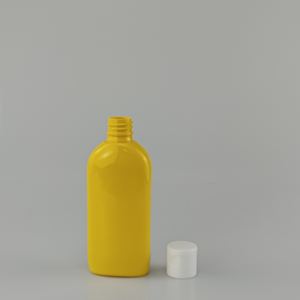 Botella plana de PET/PP de <span class=keywords><strong>100ML</strong></span>, botella cosmética vacía, contenedor de recarga para loción, Gel de ducha, jabón líquido, pedido a granel - Product Image 6