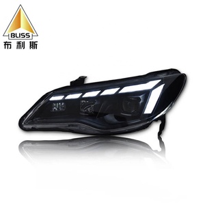 Kit di Retrofit Fari <span class=keywords><strong>Auto</strong></span> TQD10 con Luci Diurne e Effetto Occhio Arrabbiato per Honda Ciimo Civic FD2 2012-2015 - Product Image 1