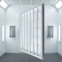 Rouleau de filtre de poche F8 directement de l'usine |   Élément filtrant en fibre de verre et filtre à sac avec une efficacité de 99,995 % et 500 CFM