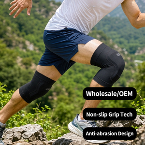 Genouillères personnalisées en gros pour le <span class=keywords><strong>handball</strong></span>, à séchage rapide, anti-humidité, anti-abrasion, rembourrées, pour les matchs d'équipe et de club - Product Image 1