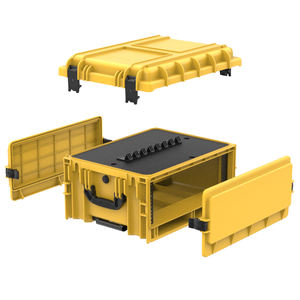 काले प्रभाव प्रतिरोधी इंजेक्शन मोल्ड 2u 3u 4u स्टूडियो फ्लायर रोलिंग रैक - Product Image 5