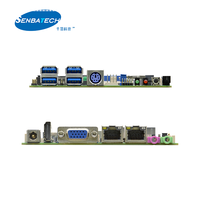 Placa Madre Pc 2 Ports Ethernet Carte Mère M.2 SSD J4125 I3 I5 I7 Cpu Écran Tactile Pc Industriel