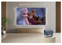 Everycom K1W Android 11.0 projecteur de cinéma maison mobile extérieur Smart Proyector Mini projecteur intelligent 4K