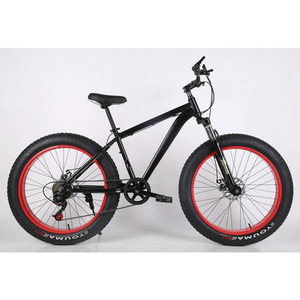 Vélo de montagne 26 pouces, fourche à suspension en alliage d'aluminium, pneus larges, unisexe, adulte, cyclisme tout-terrain - Product Image 2