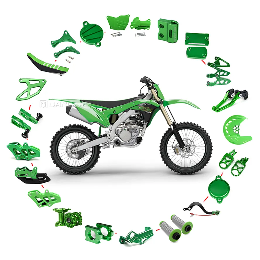 DANCARO Dirt Bike Accessoires CNC Moto Pièces Fabricant Usine Pour KAWASAKI KX250/450F KLX125/150BF KX250F KLX450R/KX85