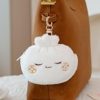 Nouvel Étui pour Écouteurs en Peluche Personnalisé, Mignon et Kawaii, avec Porte-clés en Peluche, Jouet et Boîte Mystère, Idéal comme Cadeau