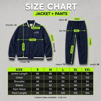 Survêtements en nylon froissé personnalisés pour hommes, ensemble veste bomber universitaire et pantalon de jogging avec bordure contrastante et broderie à boutons-pression, style Old Money, fabricant OEM ODM