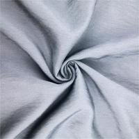 Tissu en mélange de polyester 65% de rayonne 35% de couleur unie respirant résistant à l'usure et aux rides