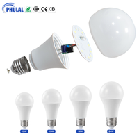 Matériaux bruts pour ampoules LED E27 B22, ampoules LED 12W, ampoules LED 9W, pièces SKD pour ampoules LED, matériau brut pour ampoules LED domestiques