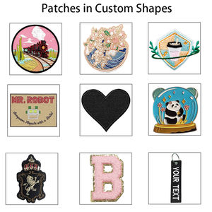 Servizio <span class=keywords><strong>Online</strong></span> 24h, Produttore Cinese di Toppe Ricamate Personalizzate con Logo, Design su Misura, Applicazione a Caldo - Product Image 2