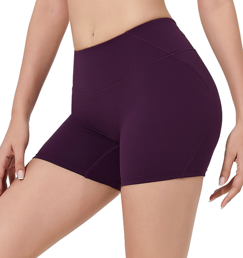 High-Waist Activewear Pants: side profile showing stretch, rise and leg-opening fit