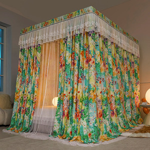 Thanh lịch cổ điển lãng mạn ngọt ngào công chúa sinh viên Nhà Giường treo mái vòm rèm chống muỗi hạ cánh lều - Product Image 3