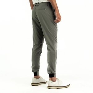 Pantalones Deportivos de Golf para Hombre, Diseño Delgado OEM de 5 Bolsillos, Tejido Sin Costuras de Secado Rápido, Elásticos, Estilo Vintage - Product Image 2