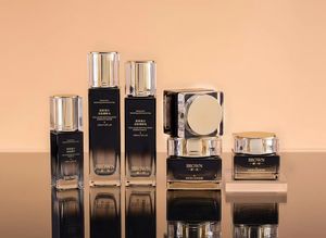 Nouvelle bouteille de crème en verre pour les soins de la peau pressant la bouteille de lotion d'huile d'essence avec la boîte emballage coffrets cadeaux pour les femmes cosmétiques de beauté - Product Image 2